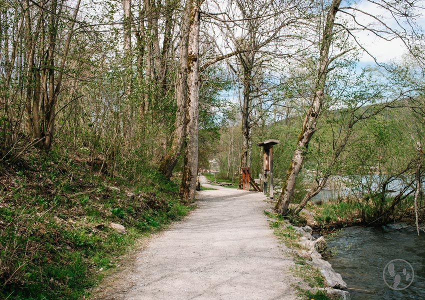 Wandern am Schliersee mit Kinderwagen