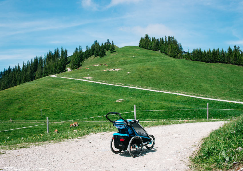 Wallberg mit Kinderwagen