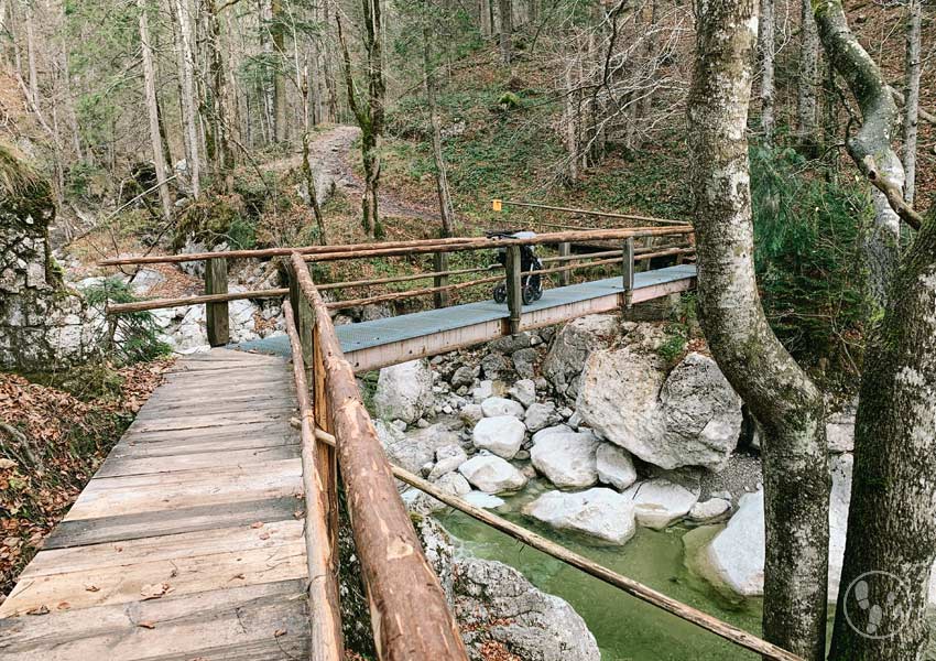 Brücke über die Große Laine