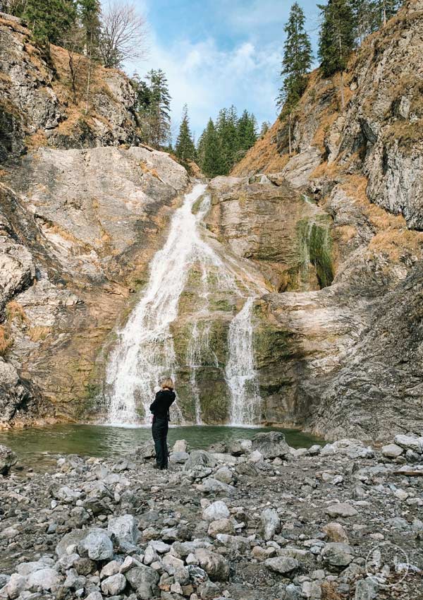 Glasbachwasserfall in der Jachenau