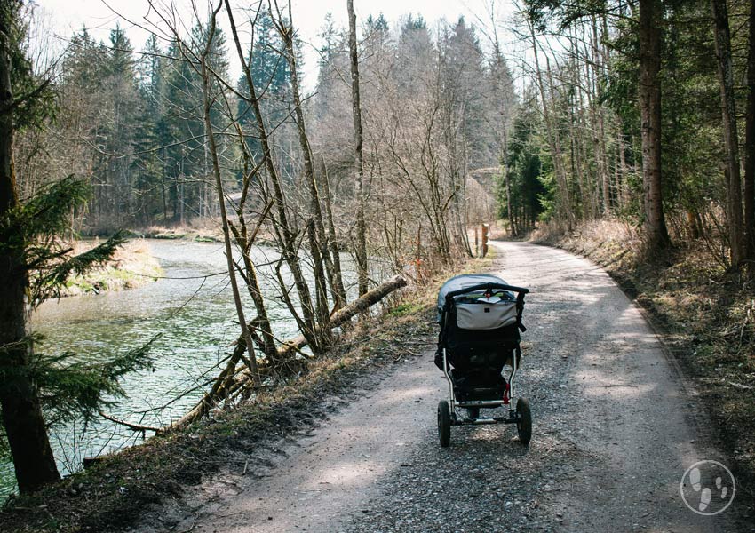 Kinderwagenwanderung im Mangfalltal