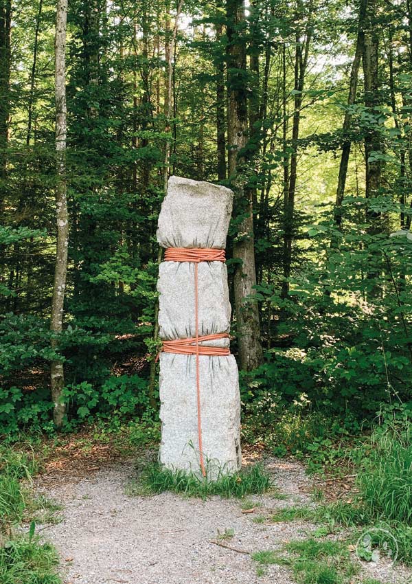 Skulptur im Mangfalltal