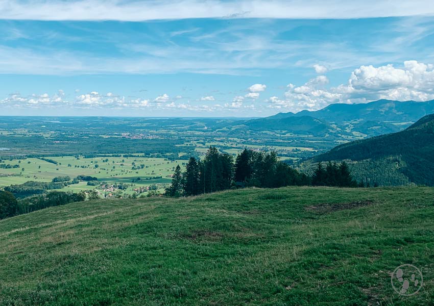 Aussicht von der Tregler Alm