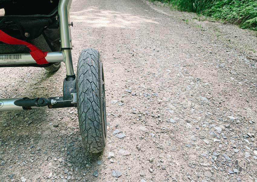 mit kinderwagen zur Tregler Alm