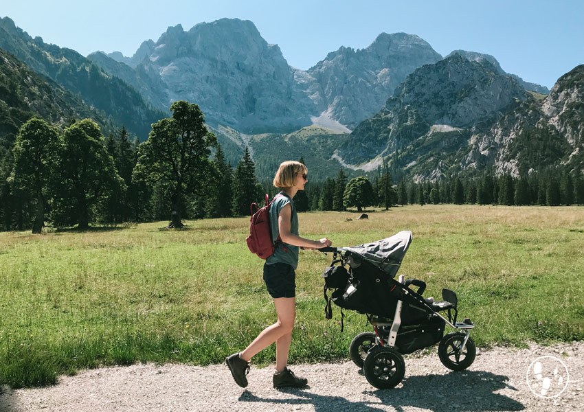 Unterwegs mit dem TFK Kinderwagen