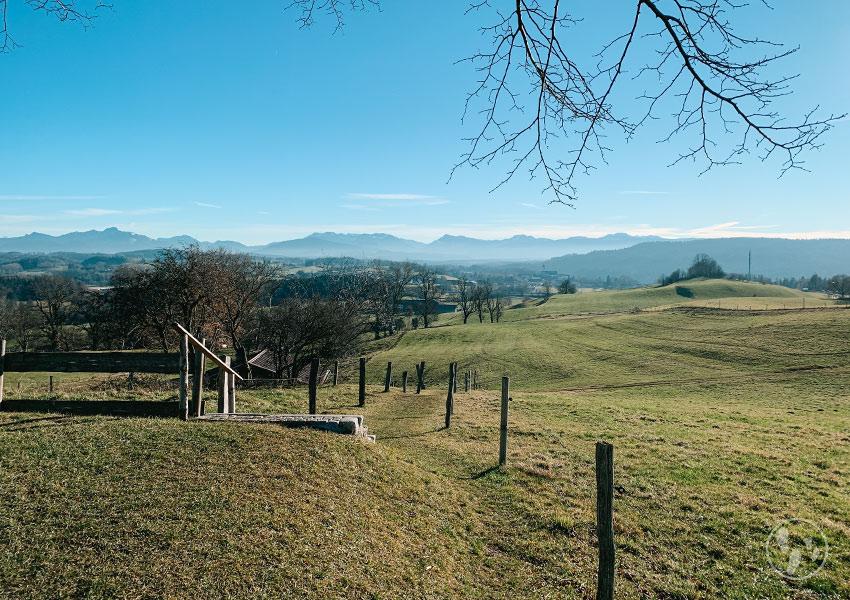 Aussicht vom Weyarner Lindl