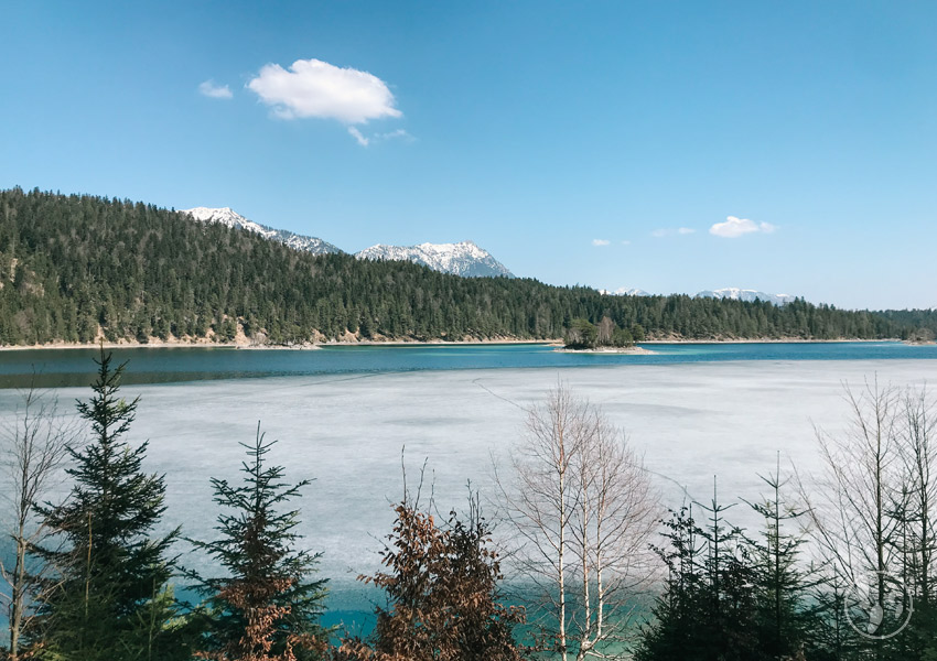 Aussicht auf den Eibsee