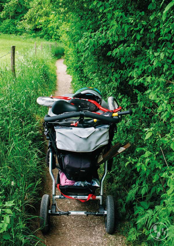 Rundwanderung Riegsee mit Kinderwagen