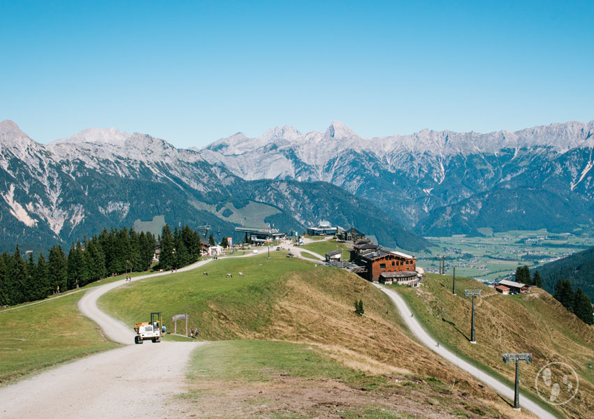 Bergstation der Asitzbahn Leogang