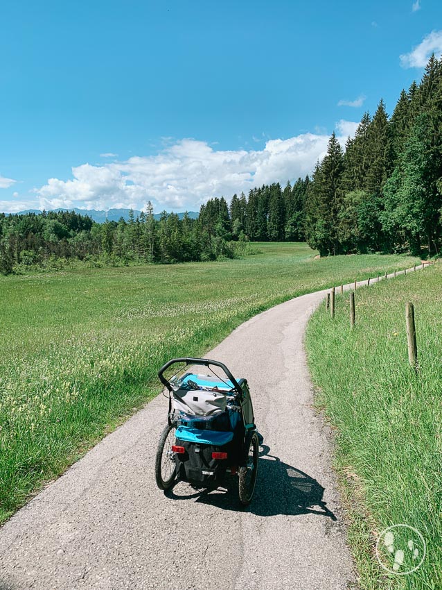 Rundwanderung um den Kirchsee mit Kinderwagen